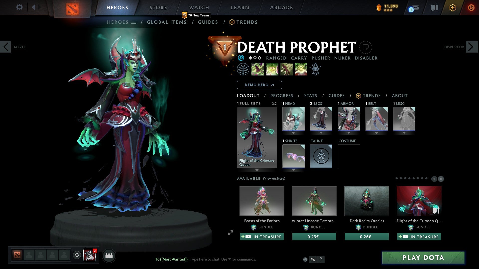 Ancient I | MMR: 3910 - Behavior: 10000