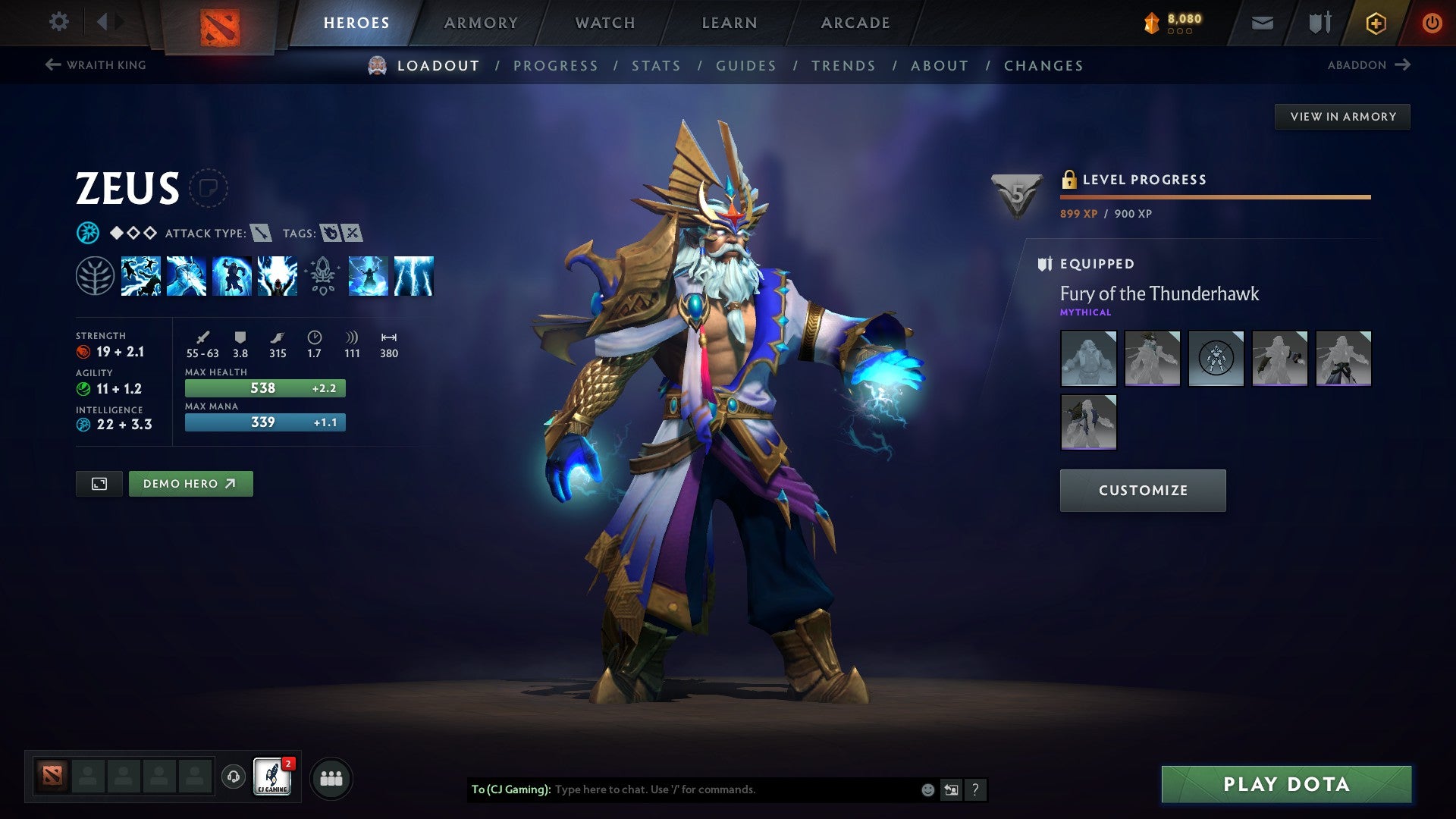 Ancient V | MMR: 4473 - Behavior: 11025 - Communication: 11000