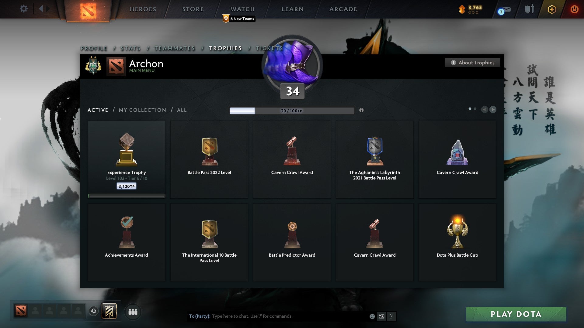 Archon II | MMR: 2470 - Behavior: 9295