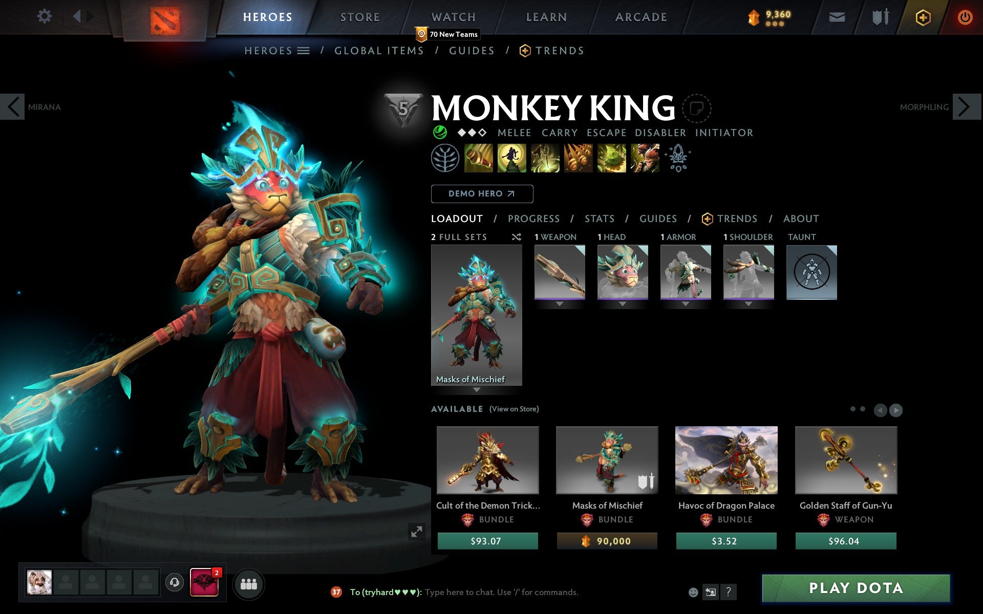 Ancient I | MMR: 3966 - Behavior: 10000