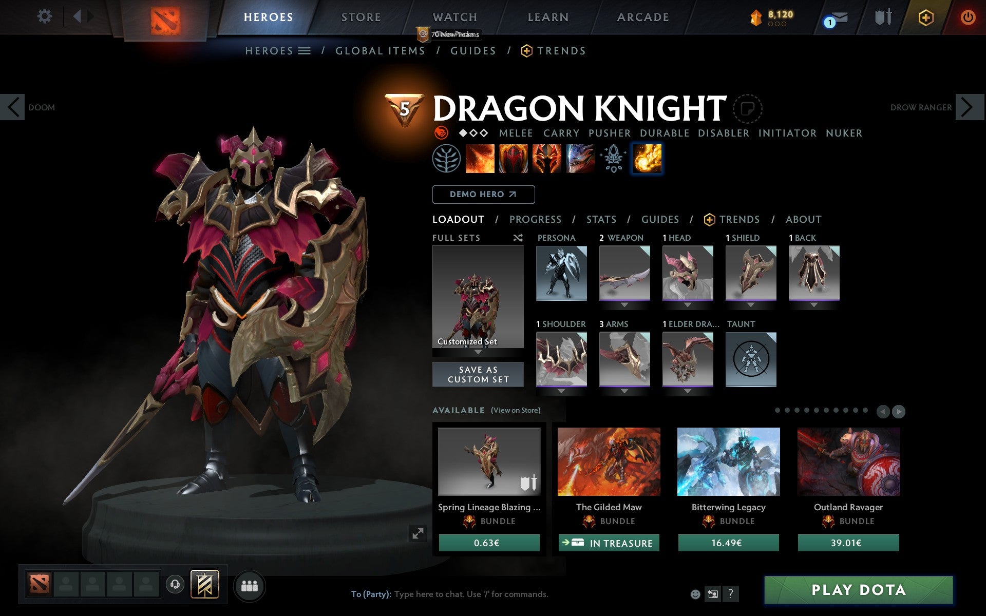 Crusader V | MMR: 2186 - Behavior: 9980