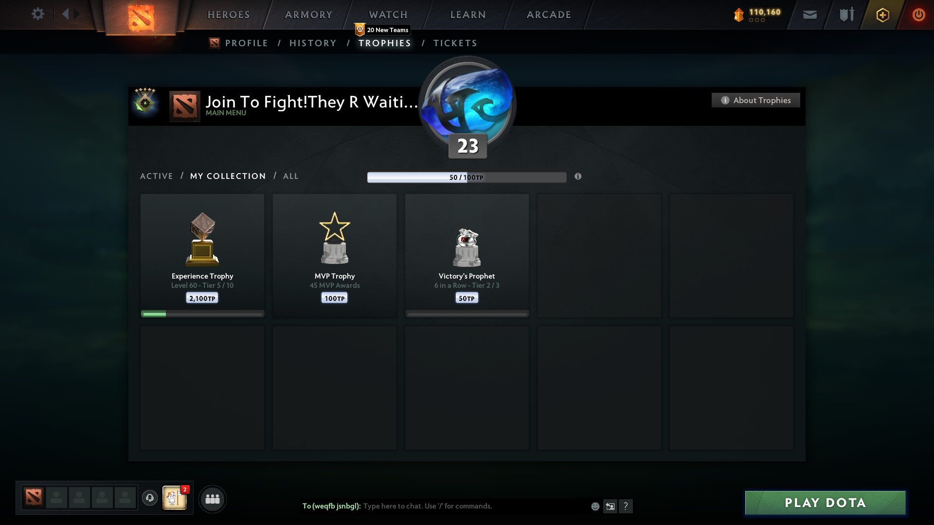 Herald V | MMR: 466 - Behavior: 9265 - Communication: 9265