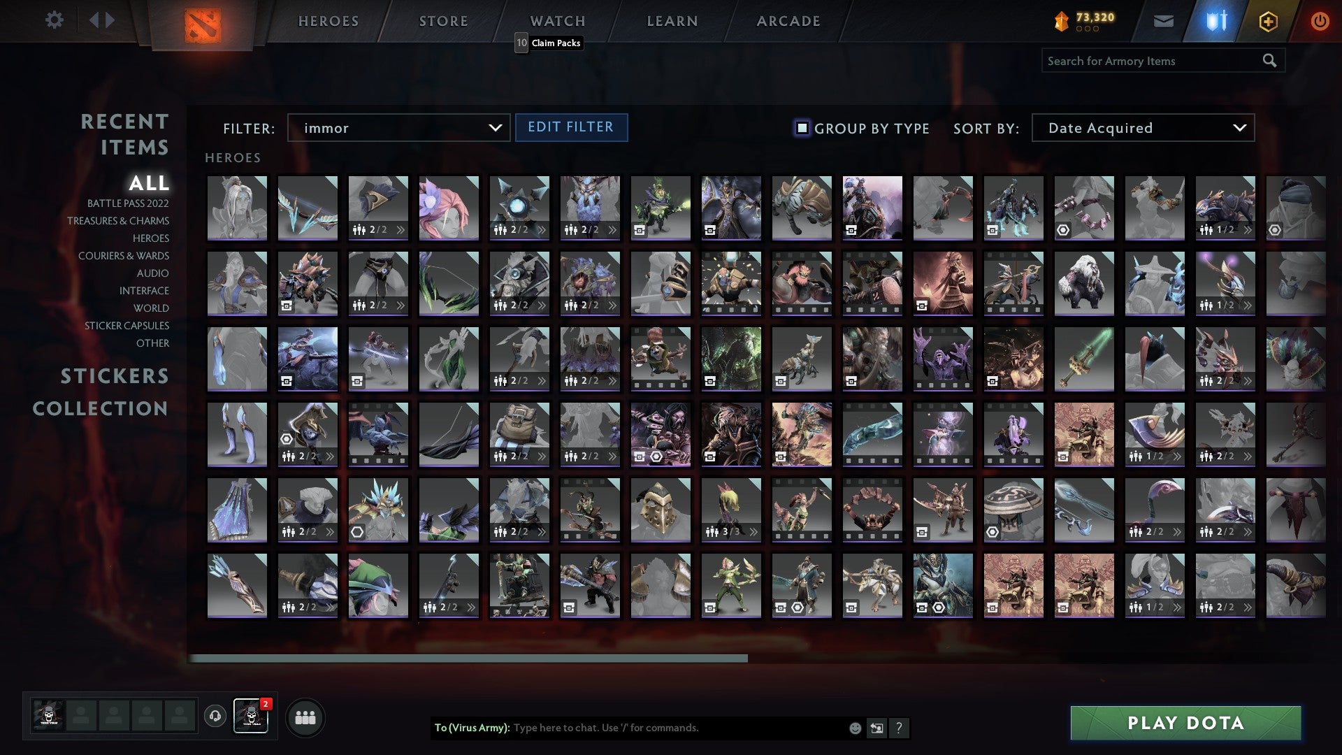 Croisé V | MMR : 2130 - Comportement : 10000