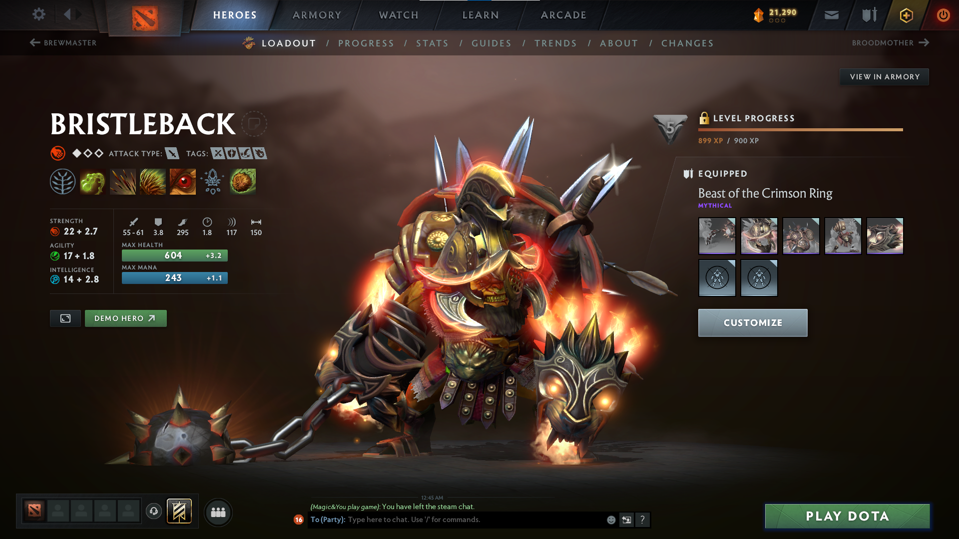 Legend III | MMR: 3411 - Behavior: 10258 - Communication: 10258