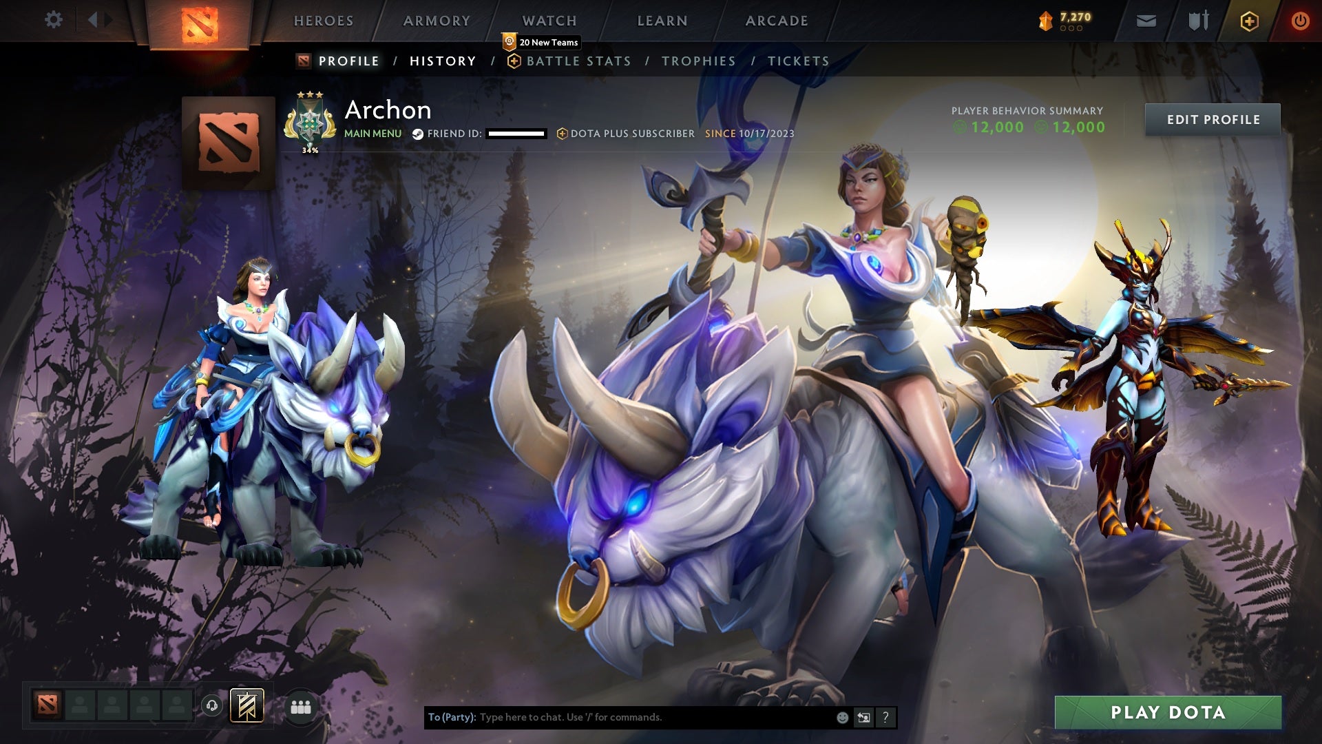 Archon III | MMR: 2671 - Behavior: 12000 - Communication: 12000