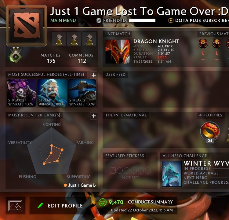 Héraut II | MMR : 10 - Comportement : 9470