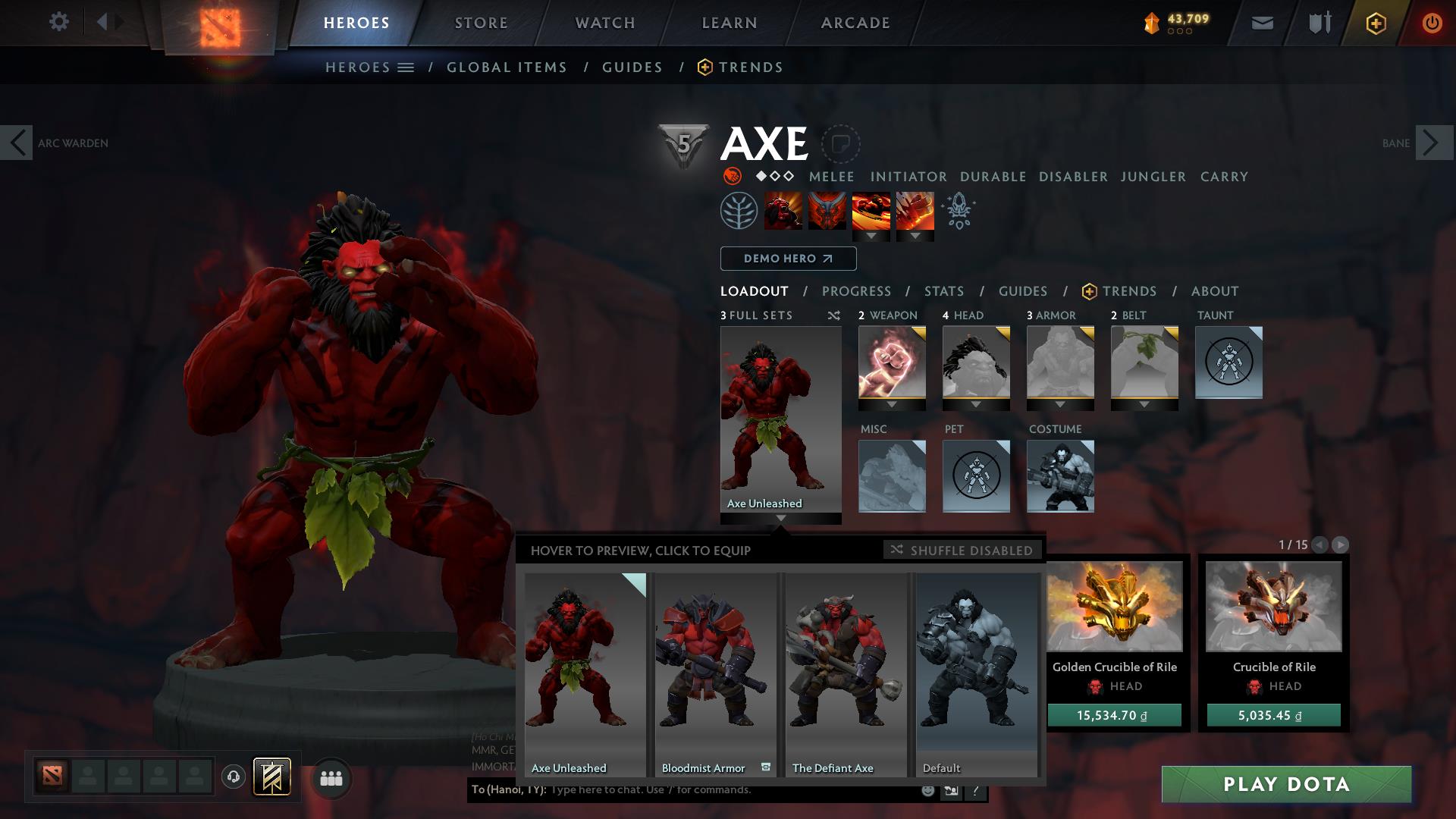 Legend II | MMR: 3220 - Behavior: 10000