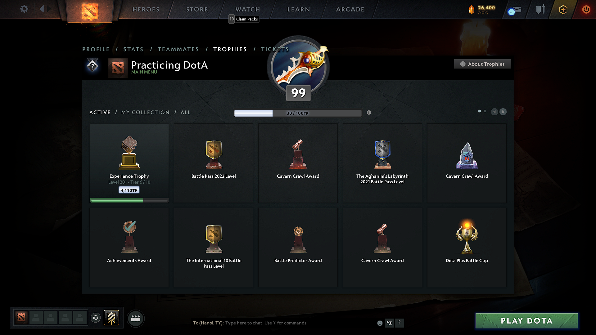 Not Calibrated | MMR: TBD - Behavior: 7963