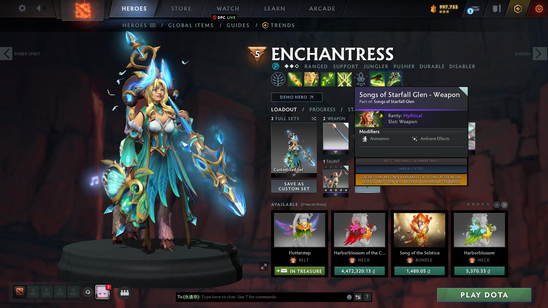 Immortel | MMR : 8140 - Comportement : 8600