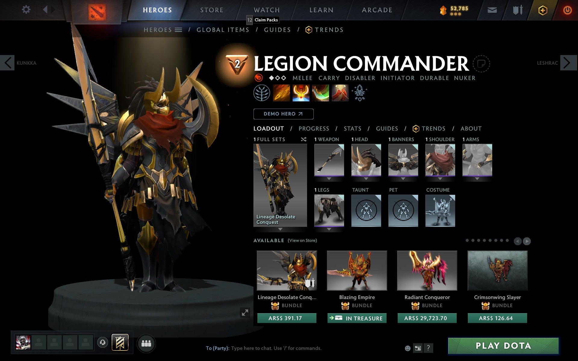 Ancient V | MMR: 4483 - Behavior: 9673