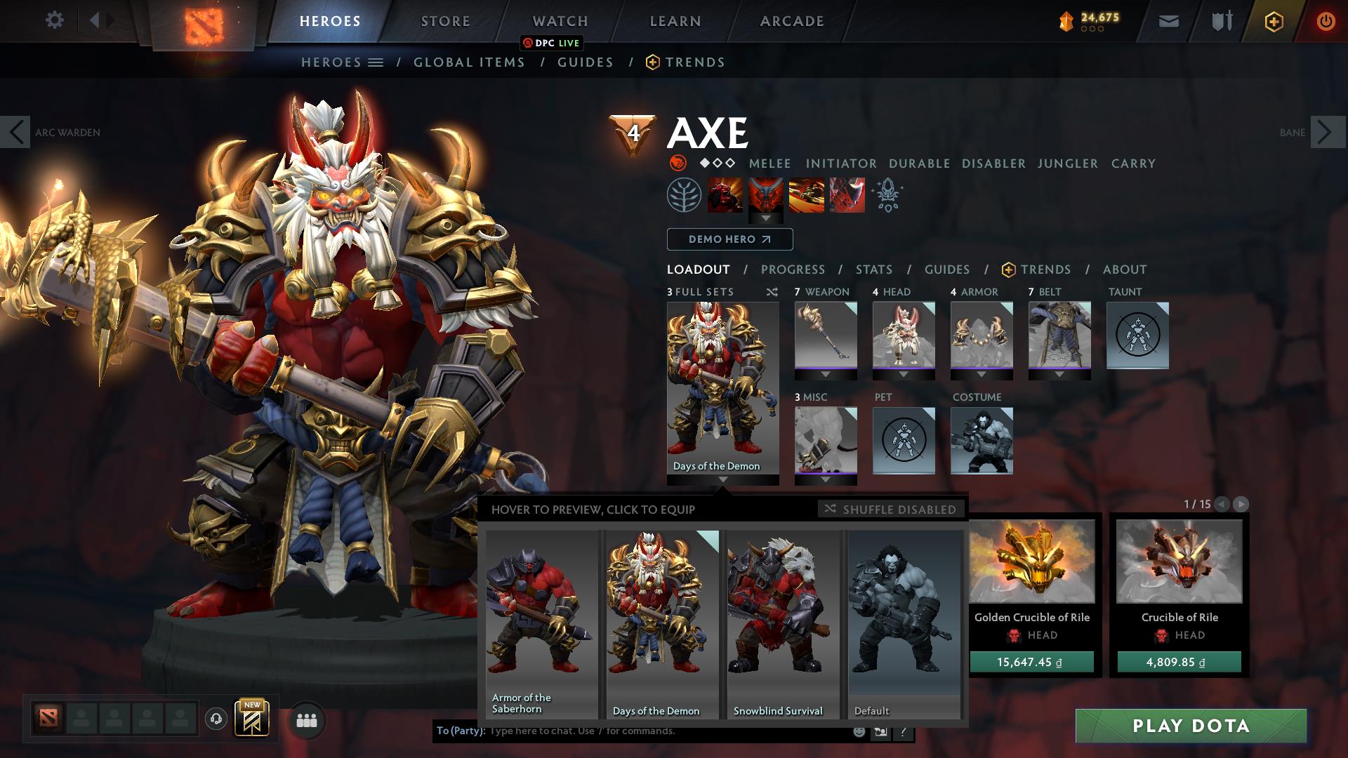 Archonte Ier | MMR : 2220 - Comportement : 10000