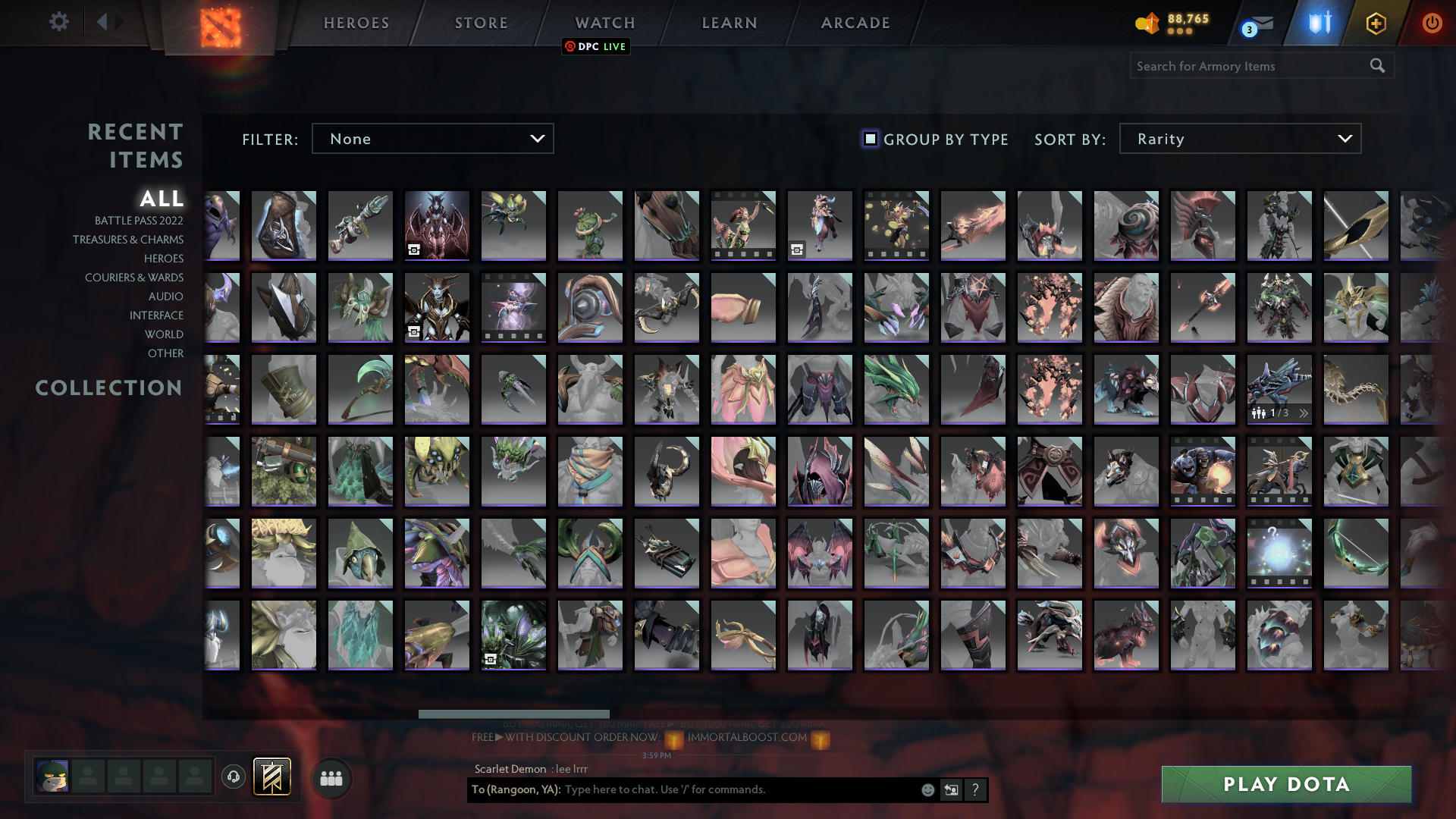 Ancient V | MMR: 4420 - Behavior: 10000