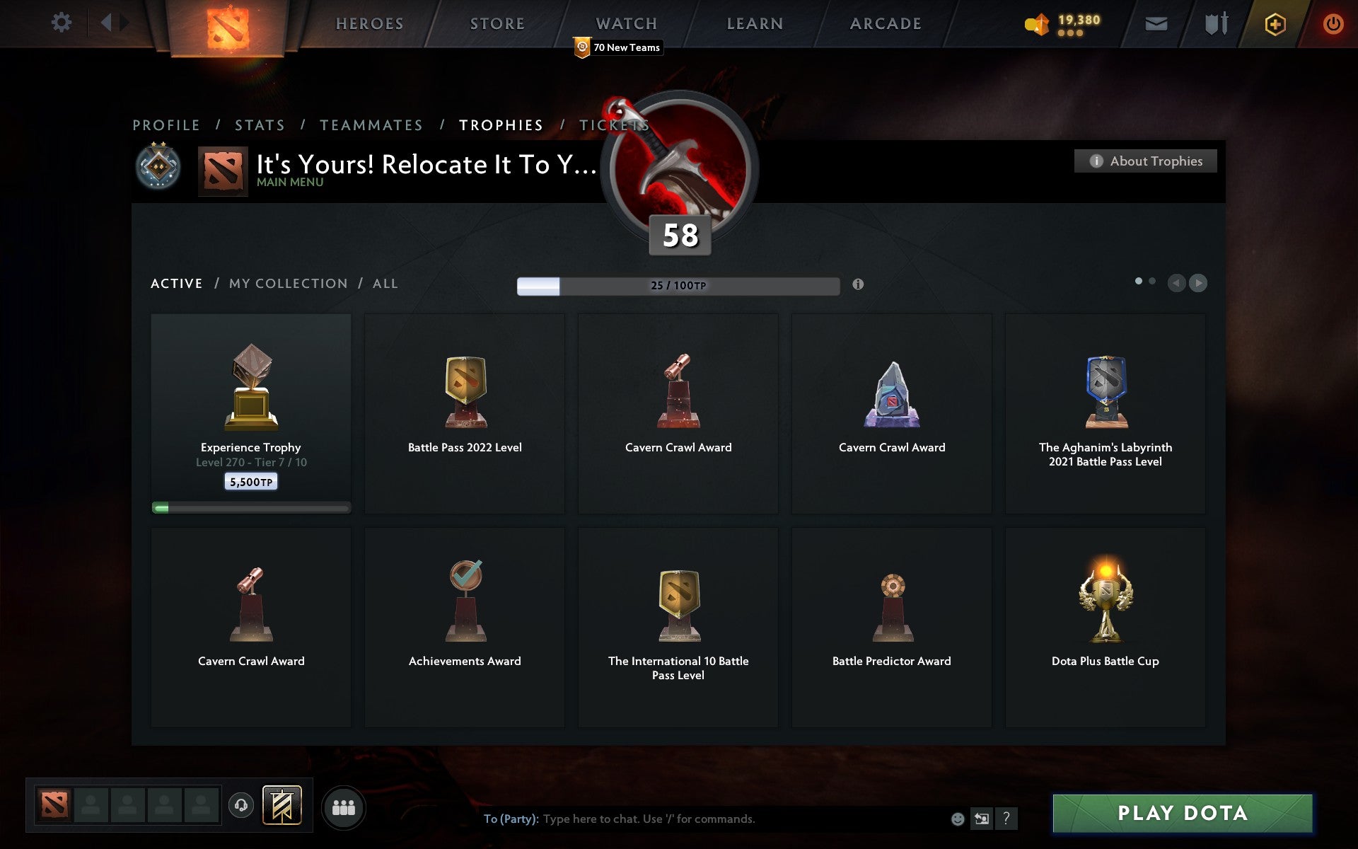 Guardian II | MMR: 960 - Behavior: 9275