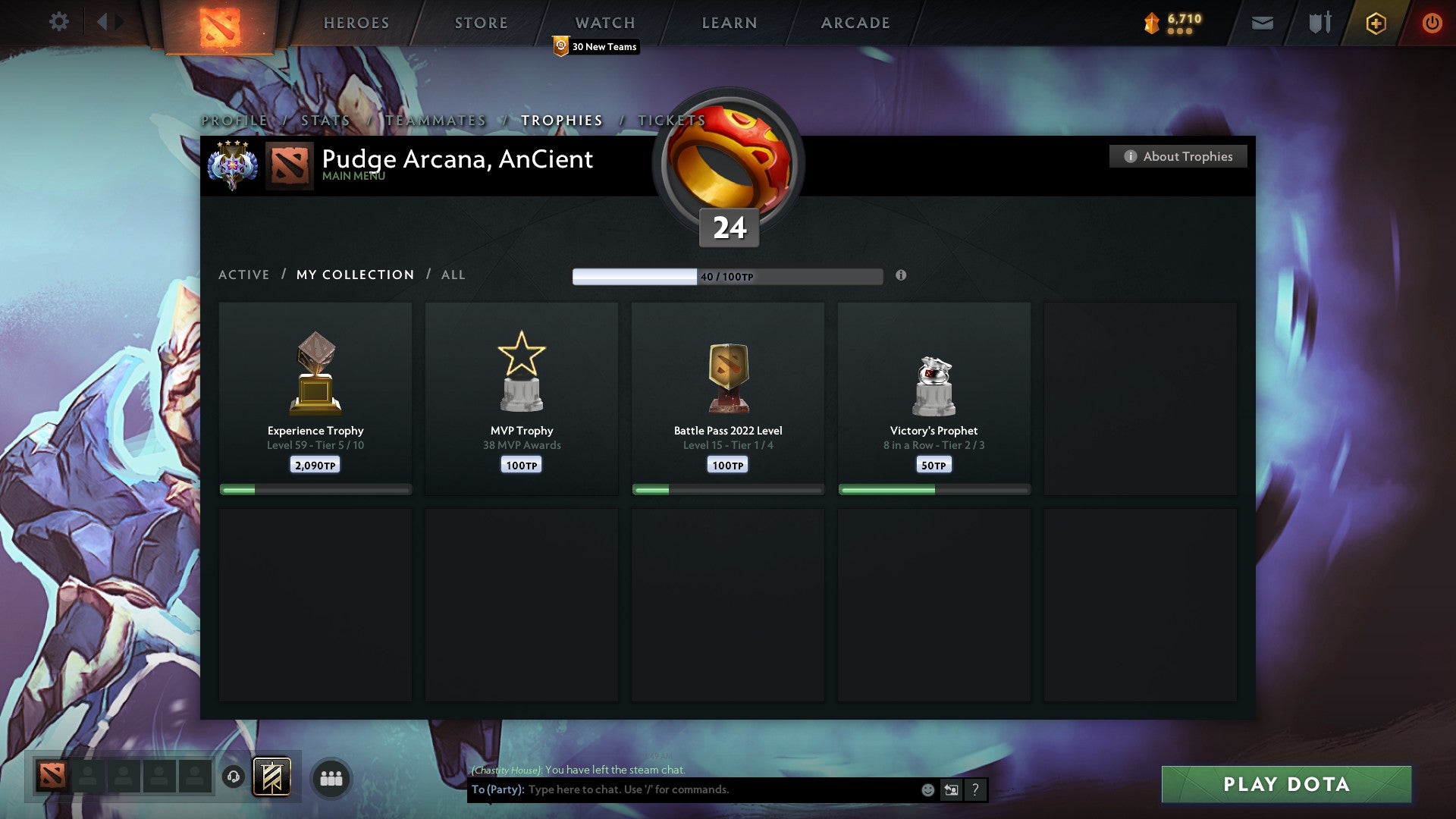 Ancient IV | MMR: 4300 - Behavior: 10000