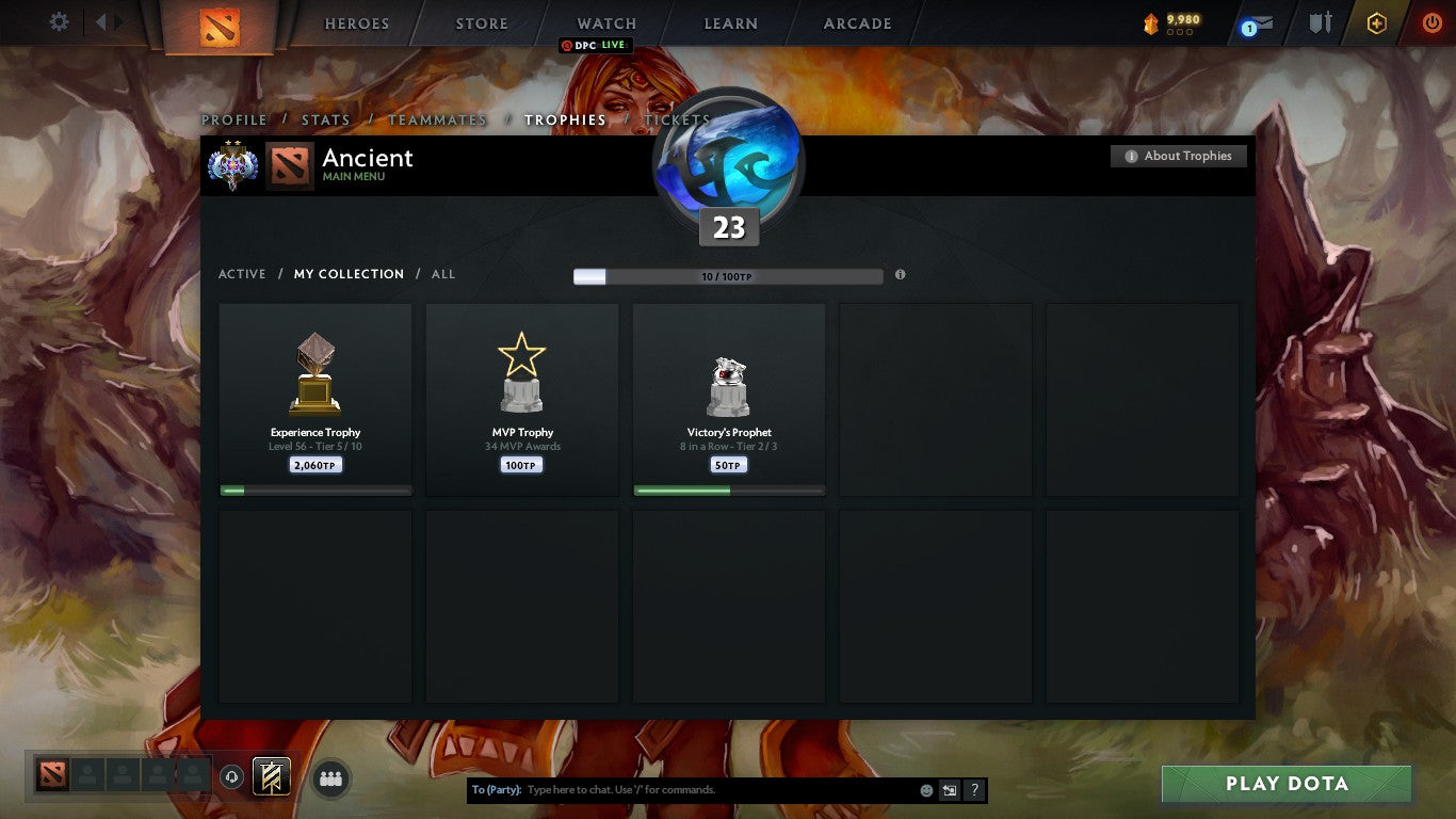 Ancient II | MMR: 4100 - Behavior: 10000