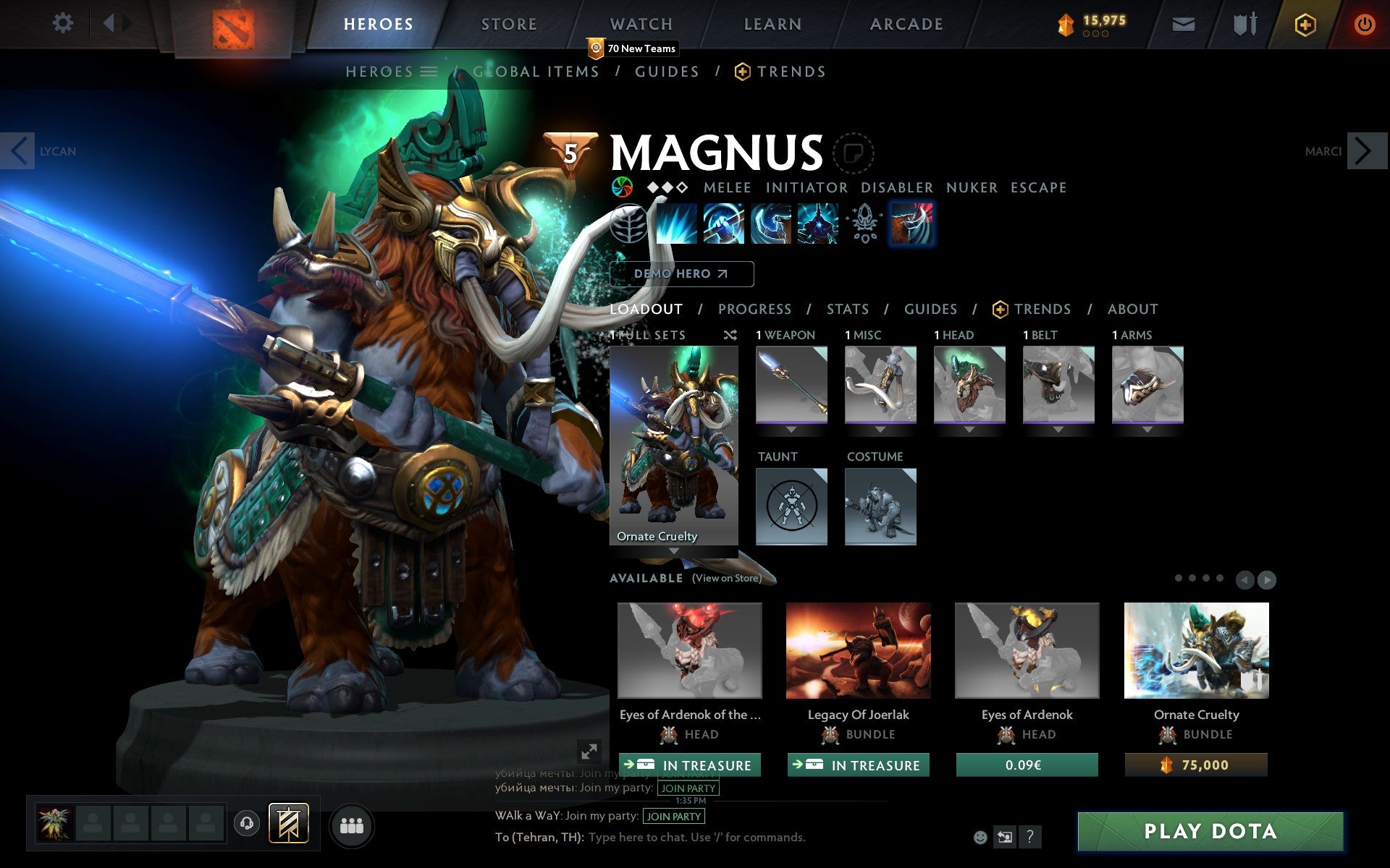 Archon V | MMR: 2782 - Behavior: 9800