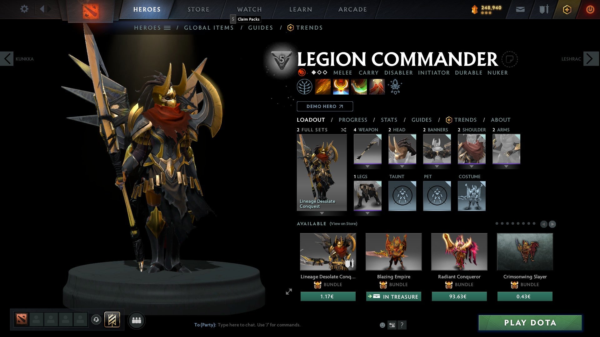 Ancient II | MMR: 4126 - Behavior: 9870