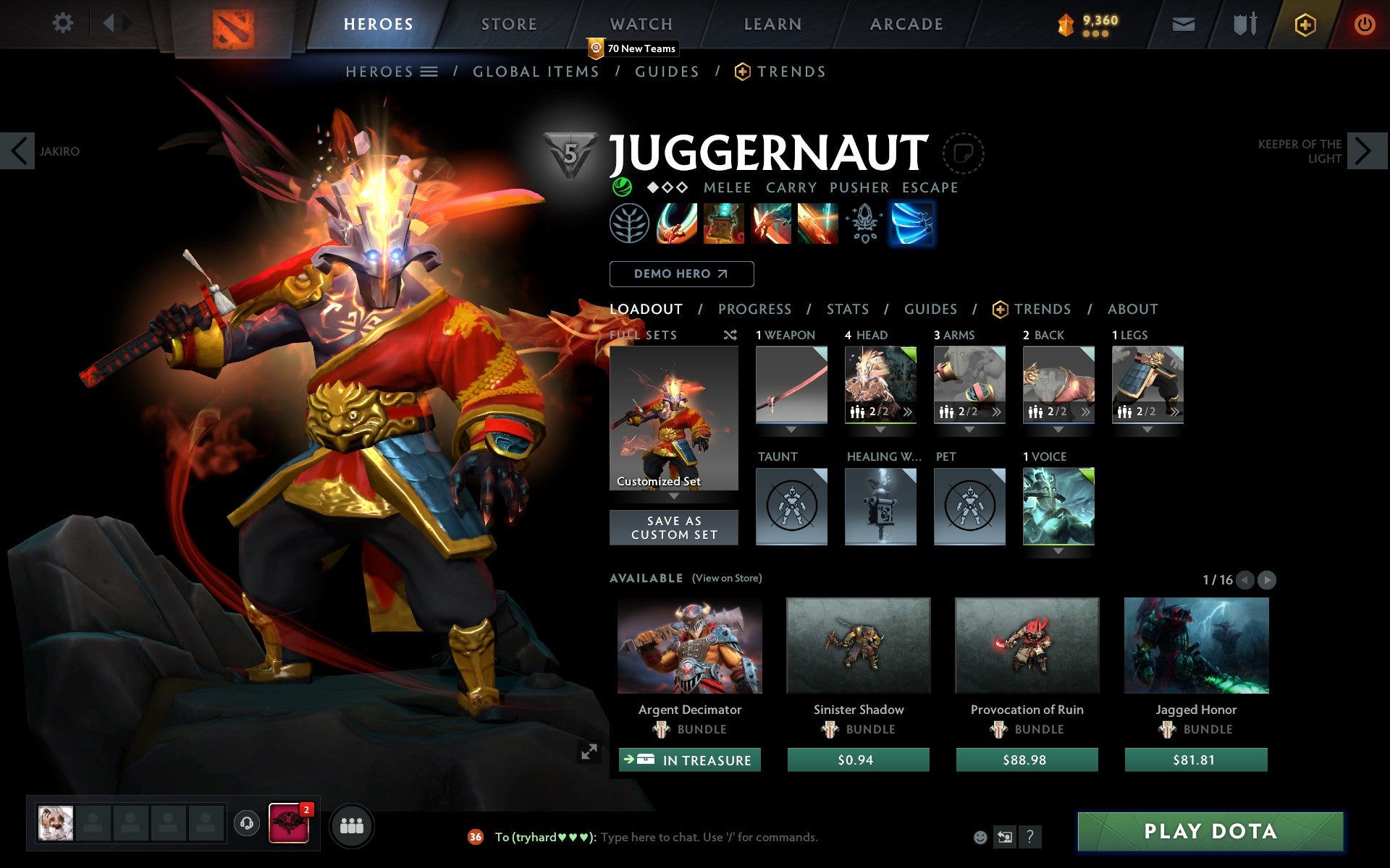 Ancient I | MMR: 3966 - Behavior: 10000