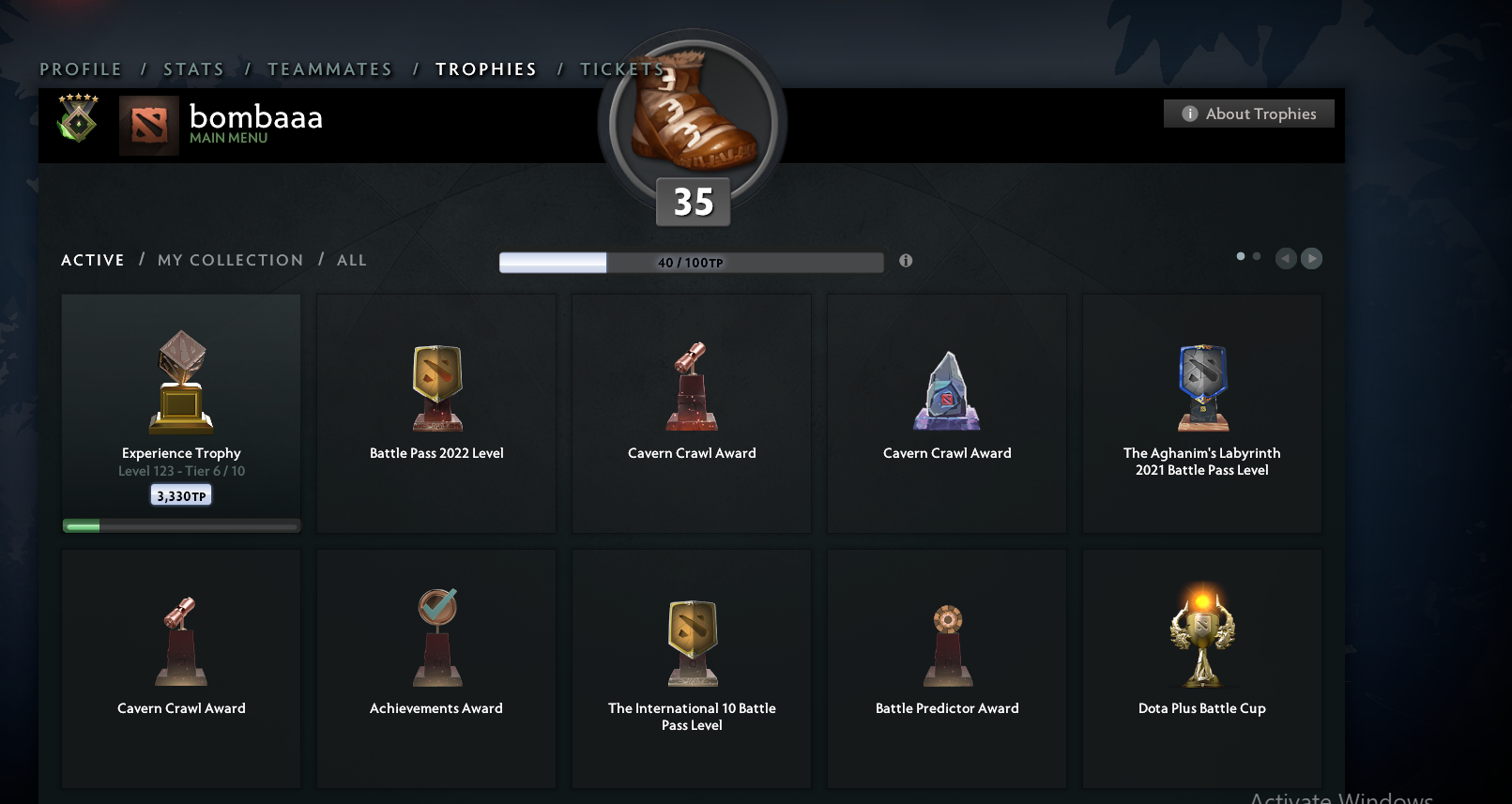 Herald V | MMR: 550 - Behavior: 9430