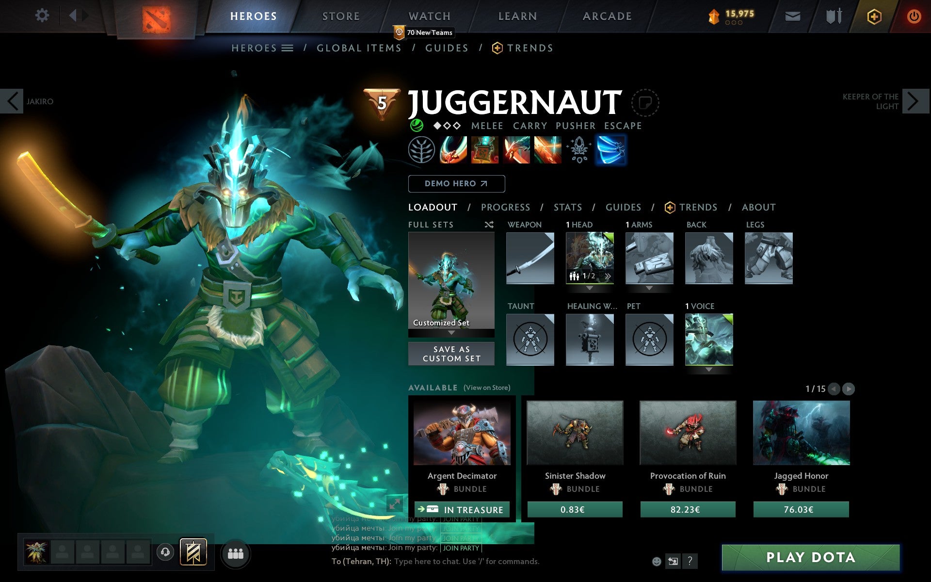 Archon V | MMR: 2782 - Behavior: 9800