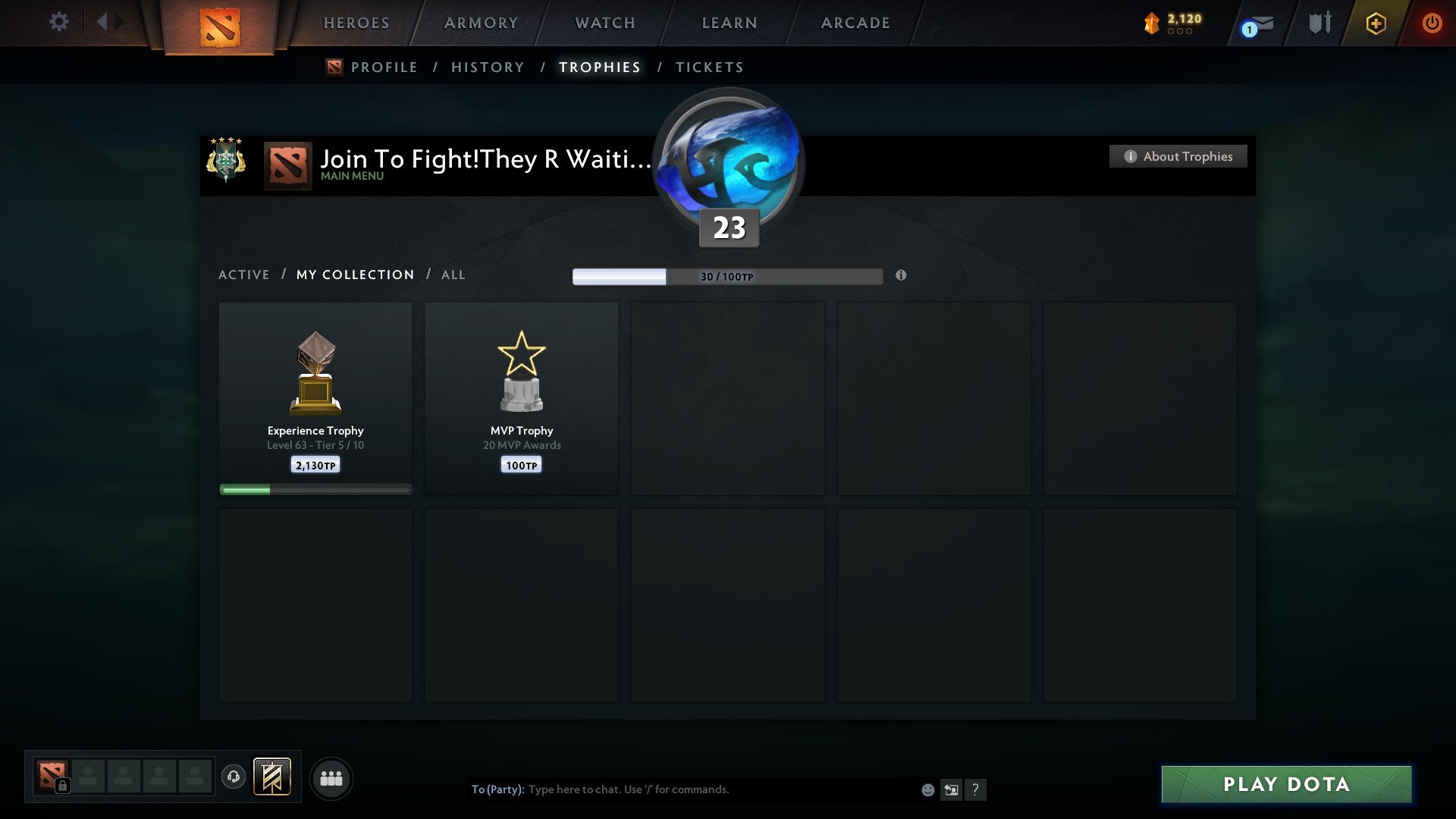 Archon IV | MMR: 2702 - Behavior: 7867 - Communication: 7867