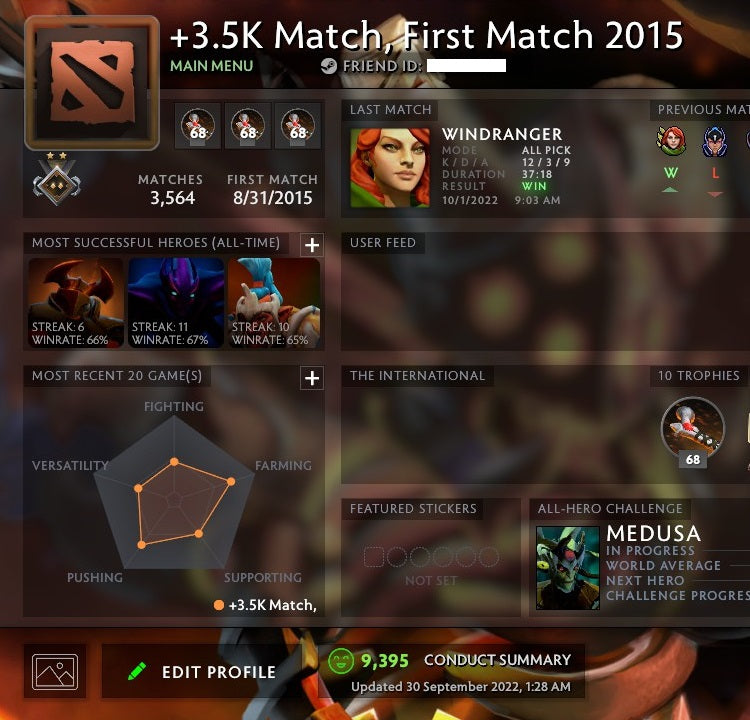 Gardien II | MMR : 910 - Comportement : 9395