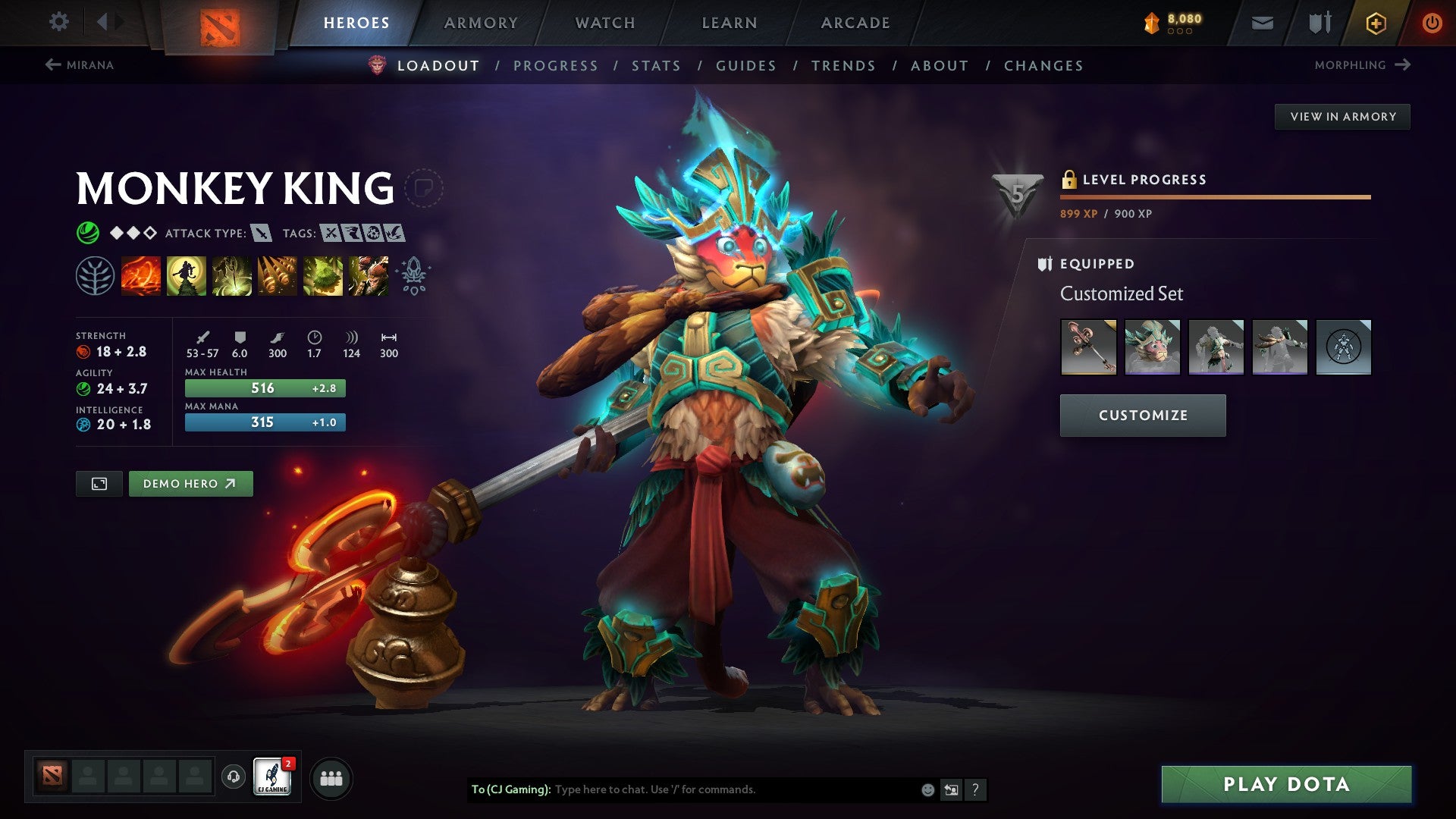 Ancient V | MMR: 4473 - Behavior: 11025 - Communication: 11000