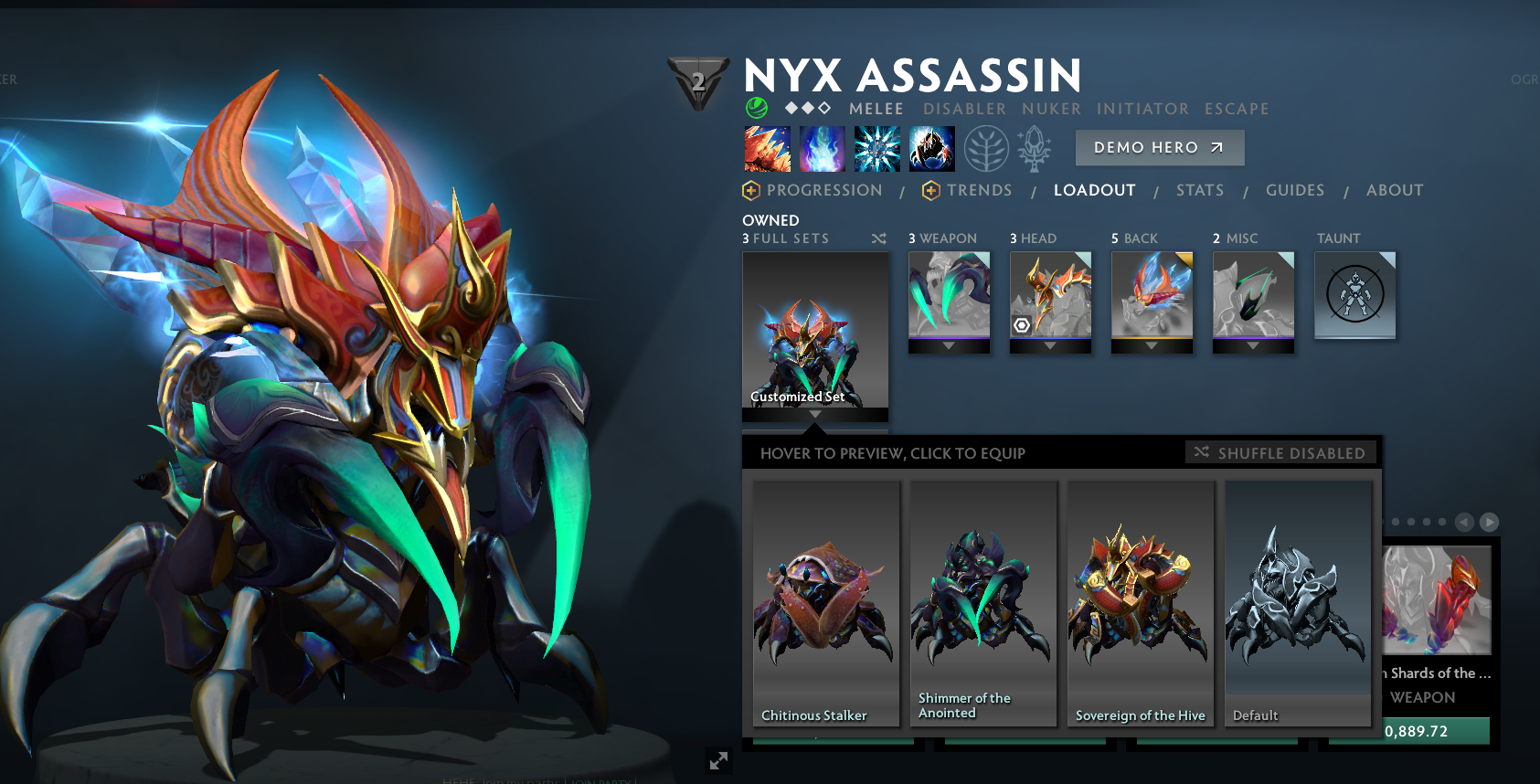 Légende IV | MMR : 3450 - Comportement : 8995