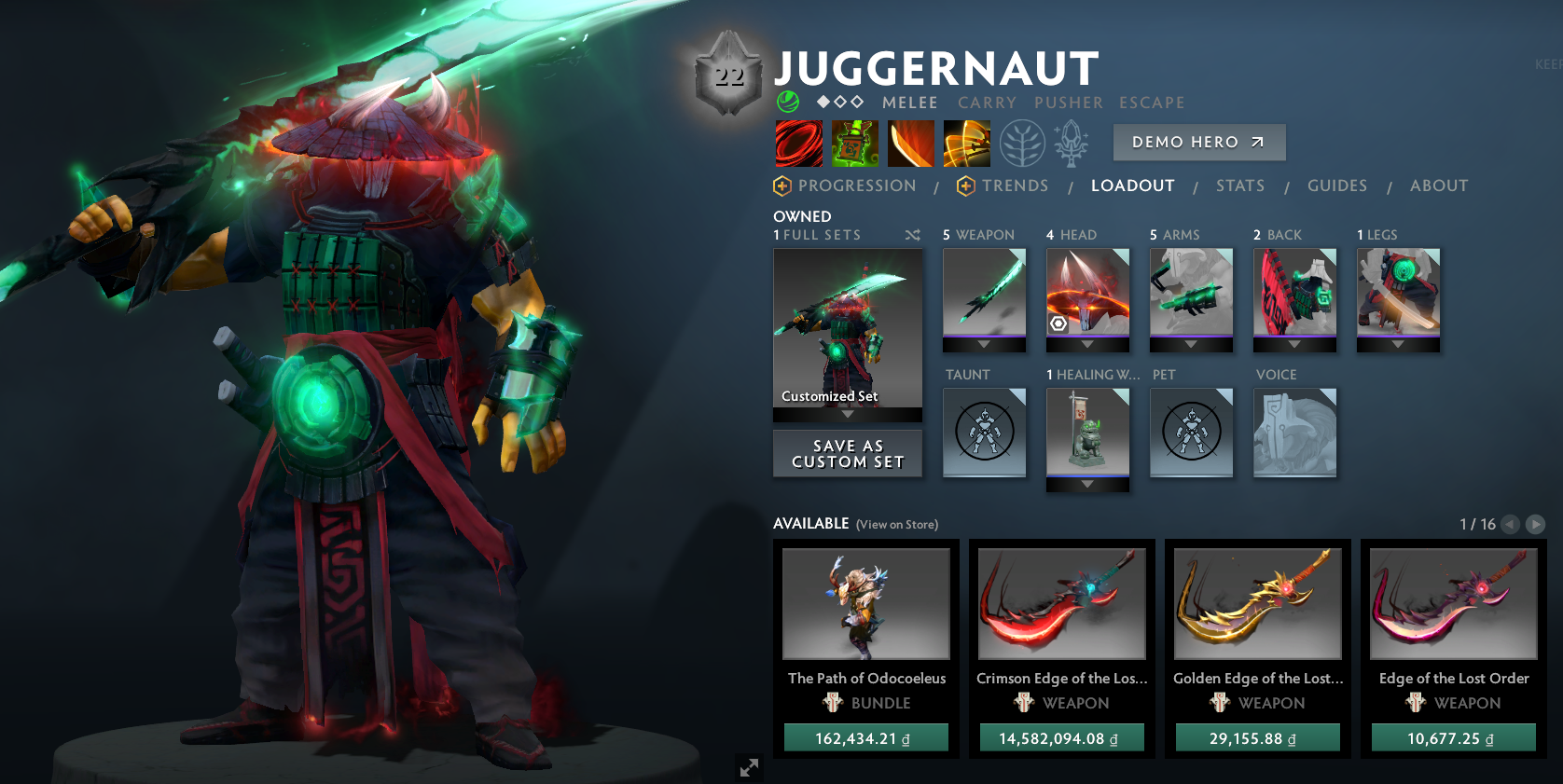 Légende IV | MMR : 3440 - Comportement : 9725