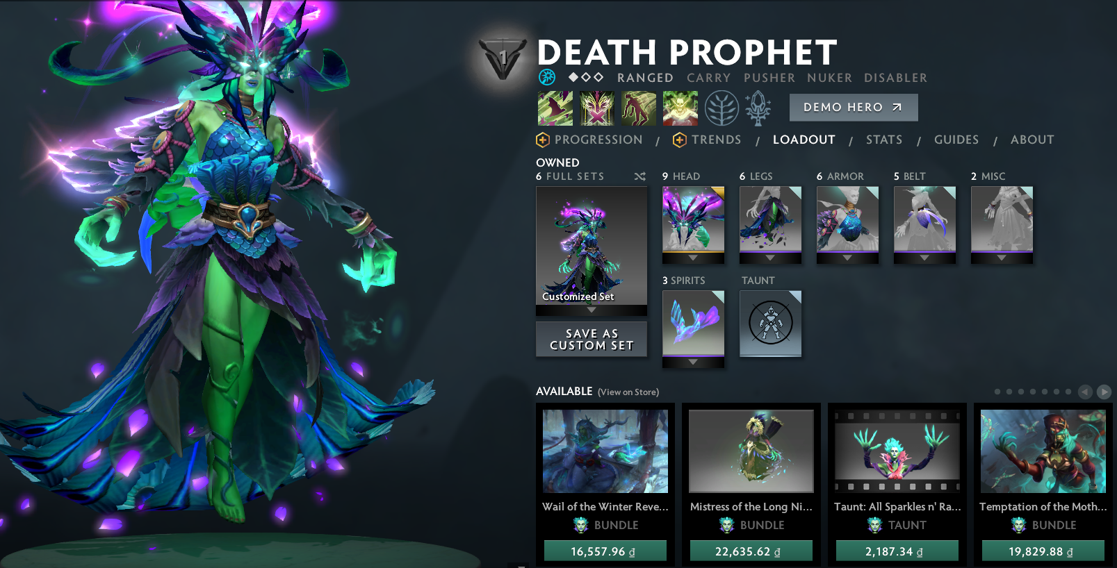 Divin I | Noyau : 4690 / Support : 4260 / Comportement : 9890