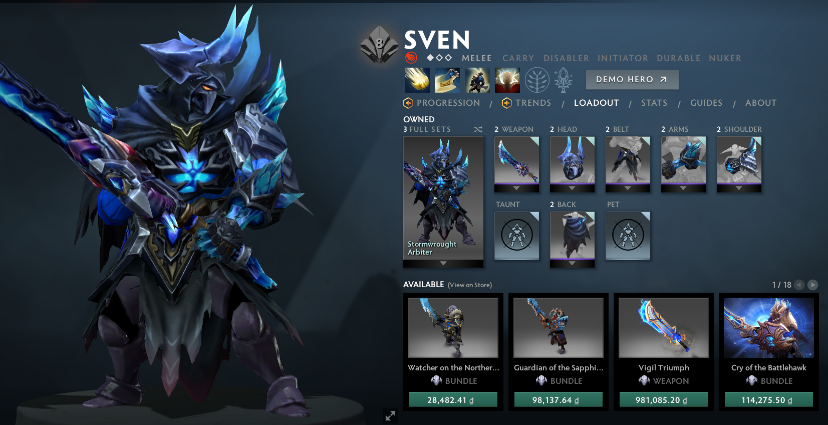 Légende IV | MMR : 3440 - Comportement : 9725