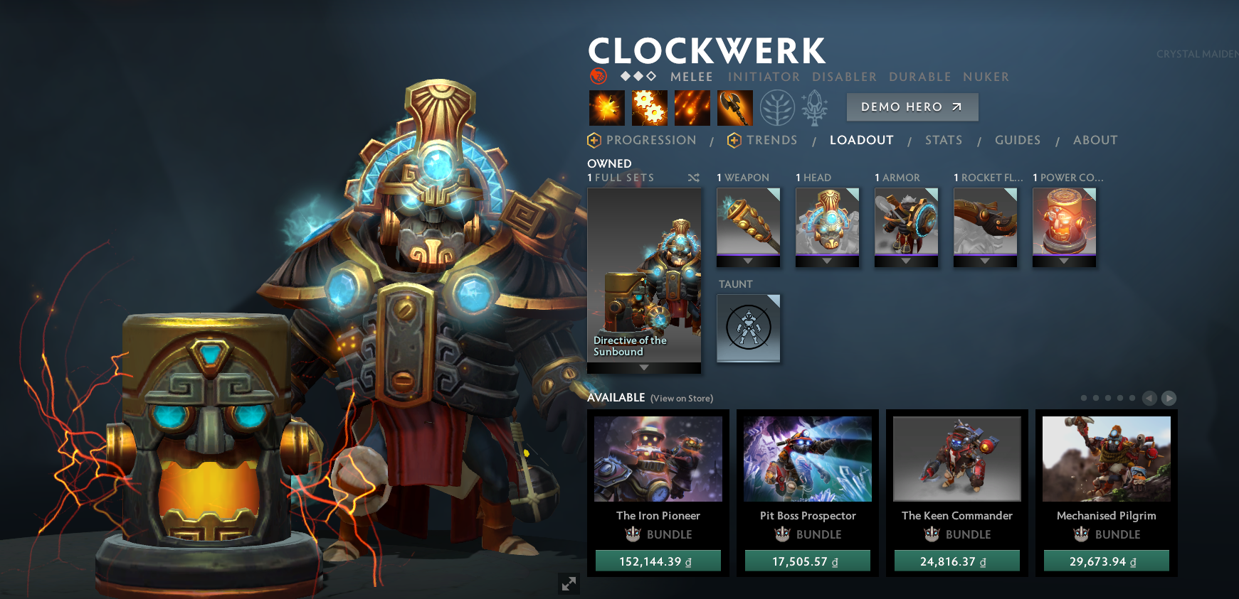 Non calibré | MMR : à déterminer - Comportement : 8640