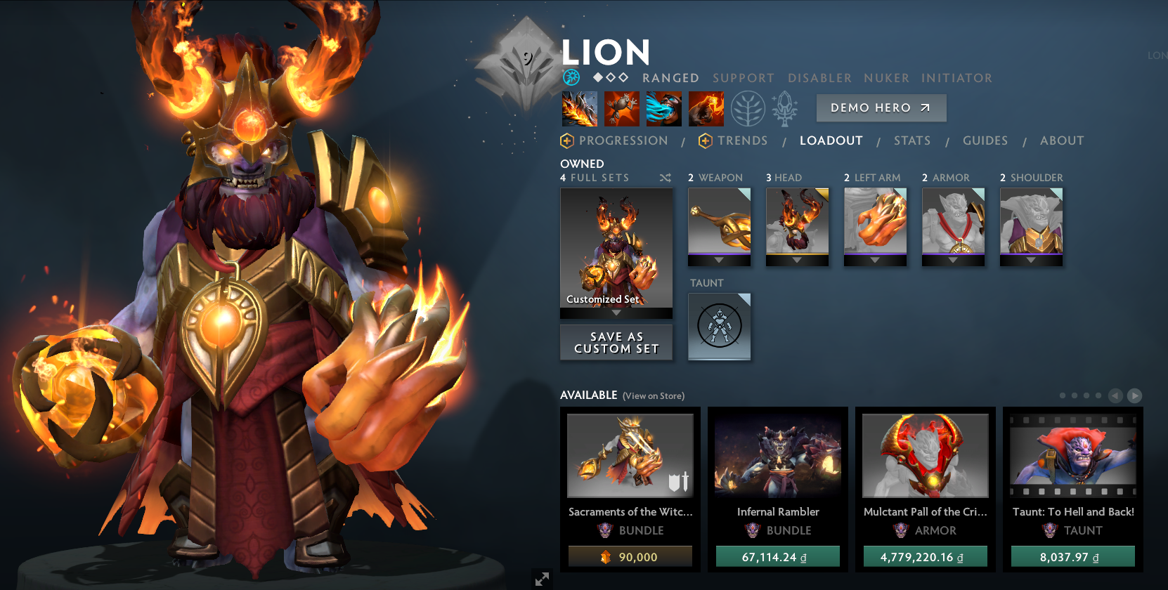 Légende IV | MMR : 3440 - Comportement : 9725