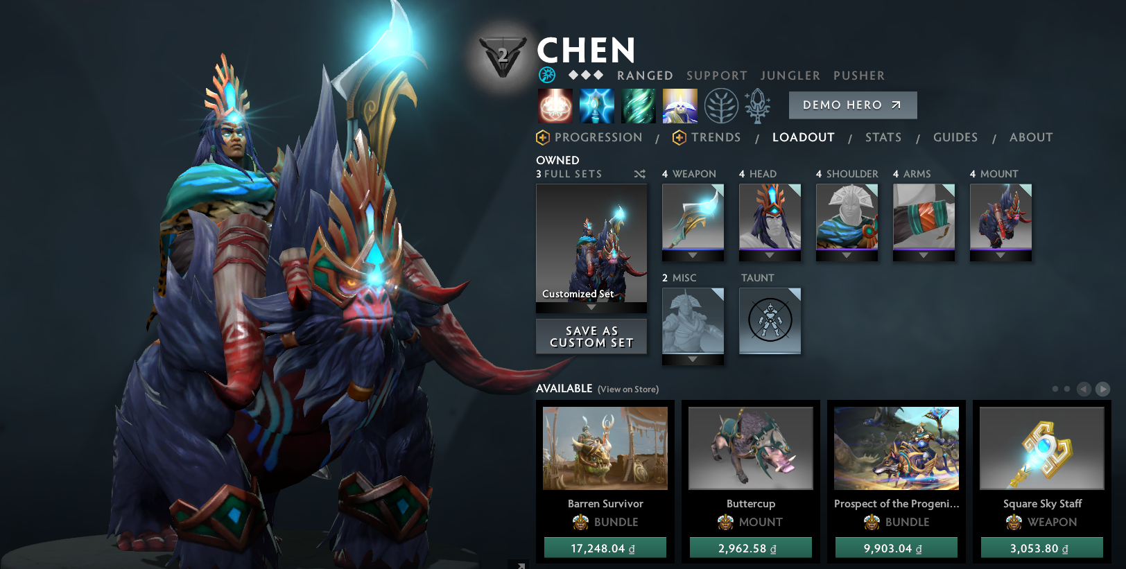 Divin I | Noyau : 4690 / Support : 4260 / Comportement : 9890