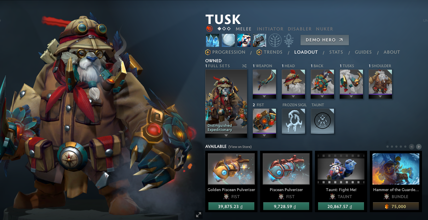 Non calibré | MMR : à déterminer - Comportement : 8640