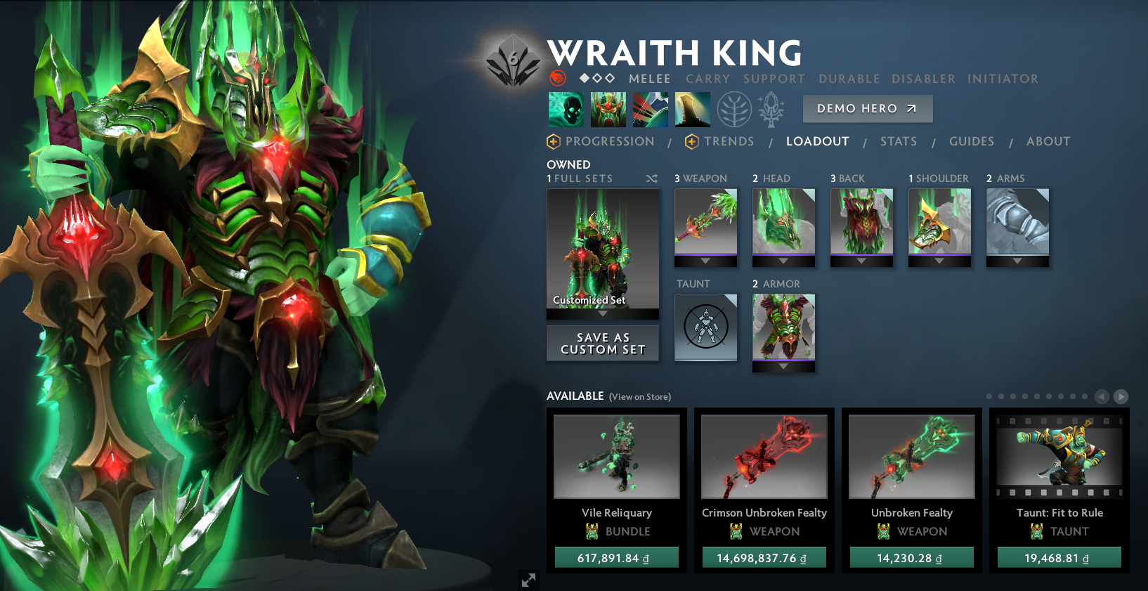 Légende IV | MMR : 3440 - Comportement : 9725