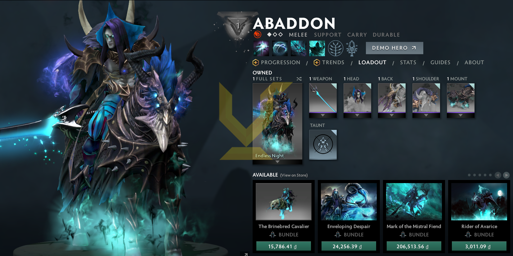 Divin I | Noyau : 4690 / Support : 4260 / Comportement : 9890