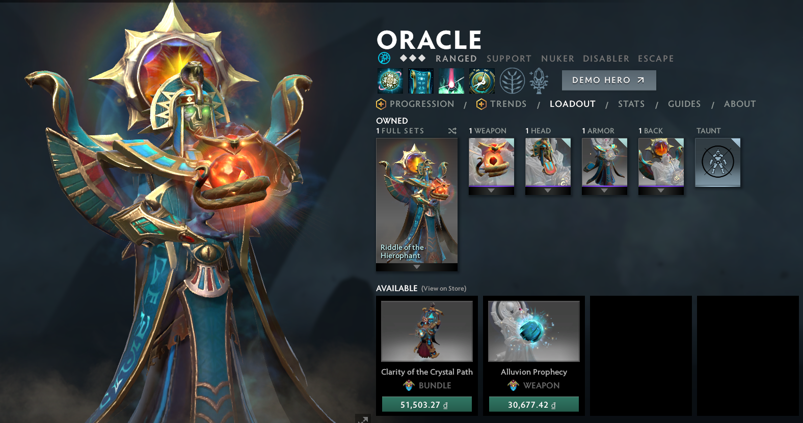 Divin I | Noyau : 4690 / Support : 4260 / Comportement : 9890