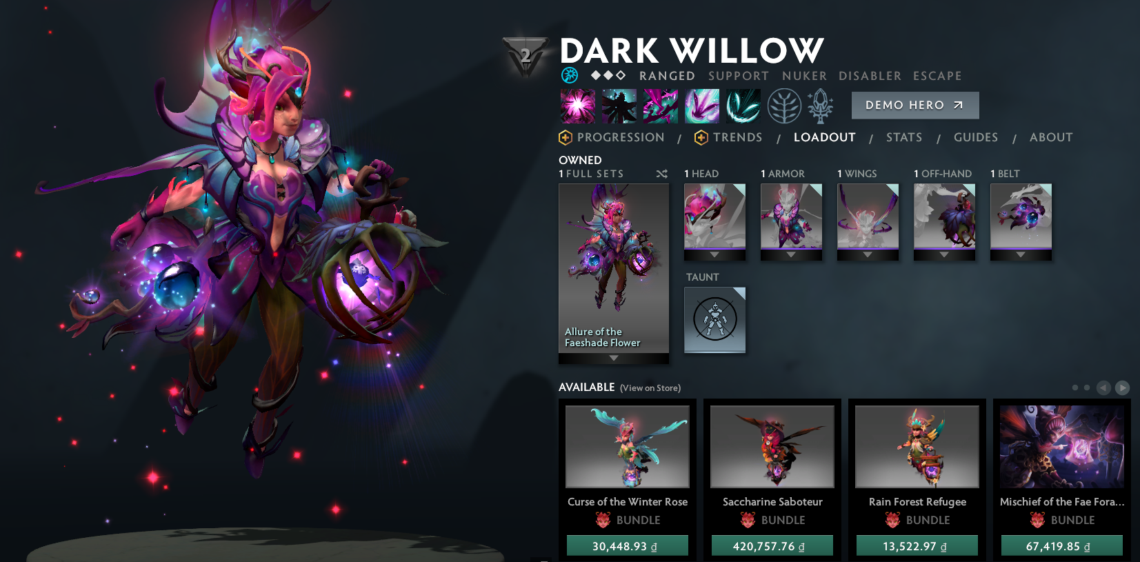 Divin I | Noyau : 4690 / Support : 4260 / Comportement : 9890