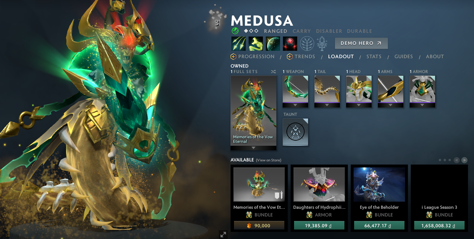 Légende IV | MMR : 3440 - Comportement : 9725