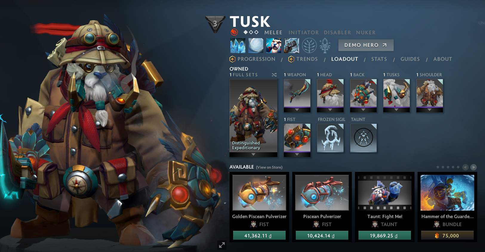 Légende IV | MMR : 3440 - Comportement : 9725