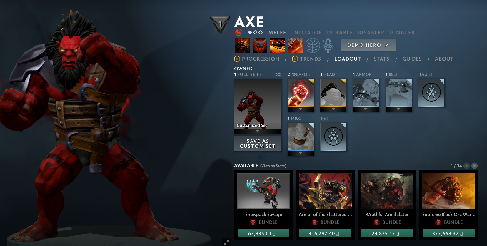 Non calibré | MMR : à déterminer - Comportement : 8640