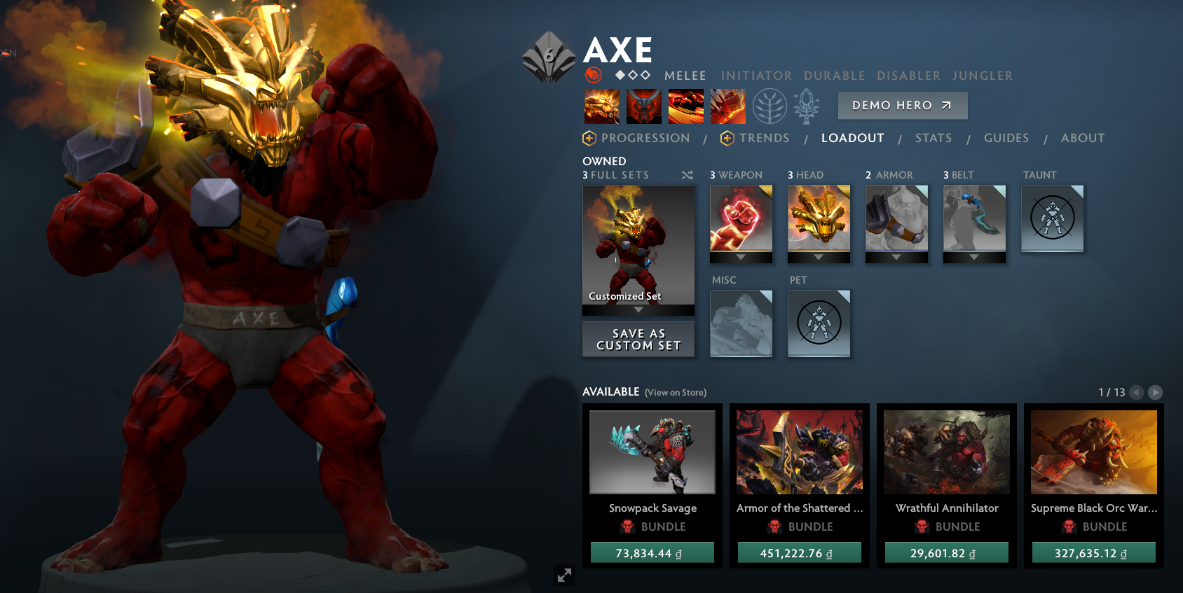 Légende IV | MMR : 3440 - Comportement : 9725