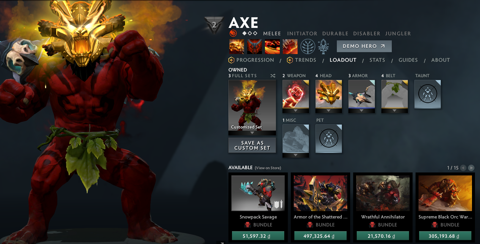 Divin I | Noyau : 4690 / Support : 4260 / Comportement : 9890