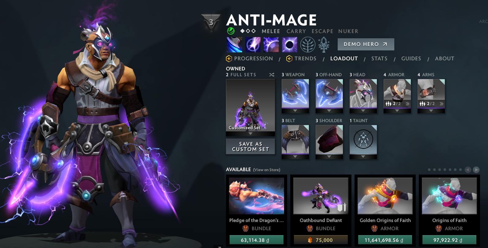 Divin I | Noyau : 4690 / Support : 4260 / Comportement : 9890