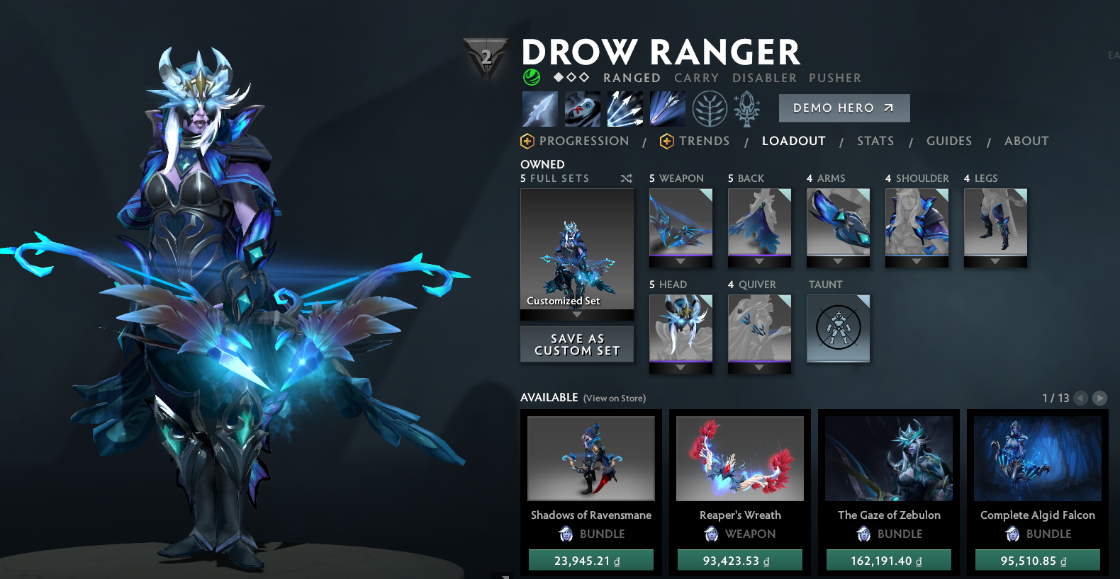 Divin I | Noyau : 4690 / Support : 4260 / Comportement : 9890