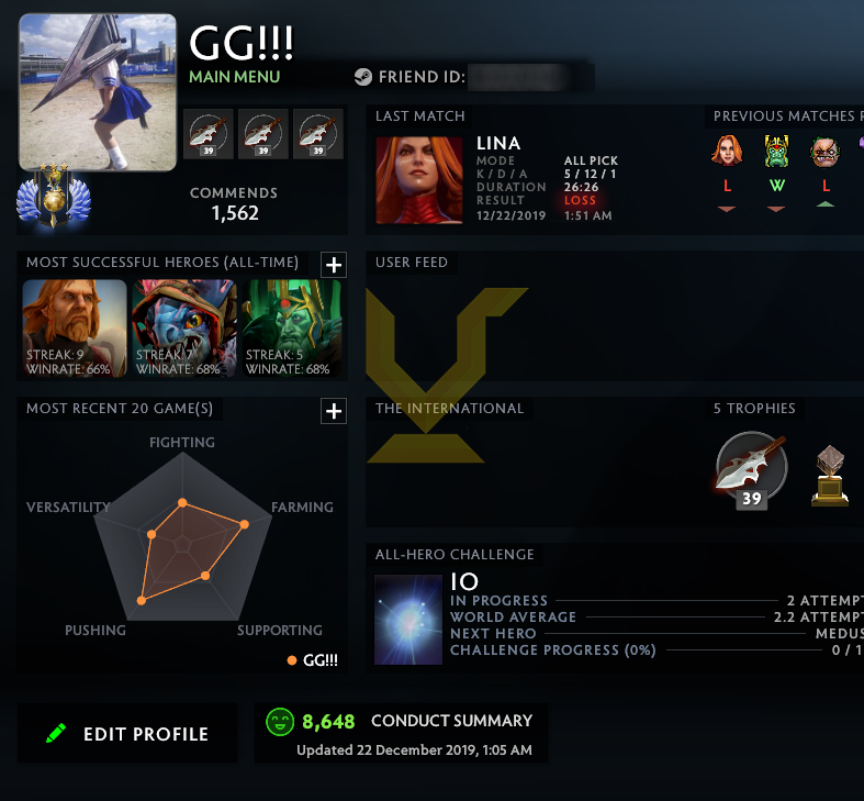 Divin III | MMR : 4890 - Comportement : 8648