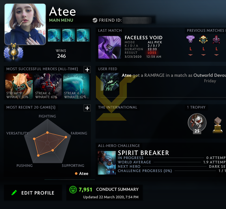 Divin II | MMR : 4910 - Comportement : 7951