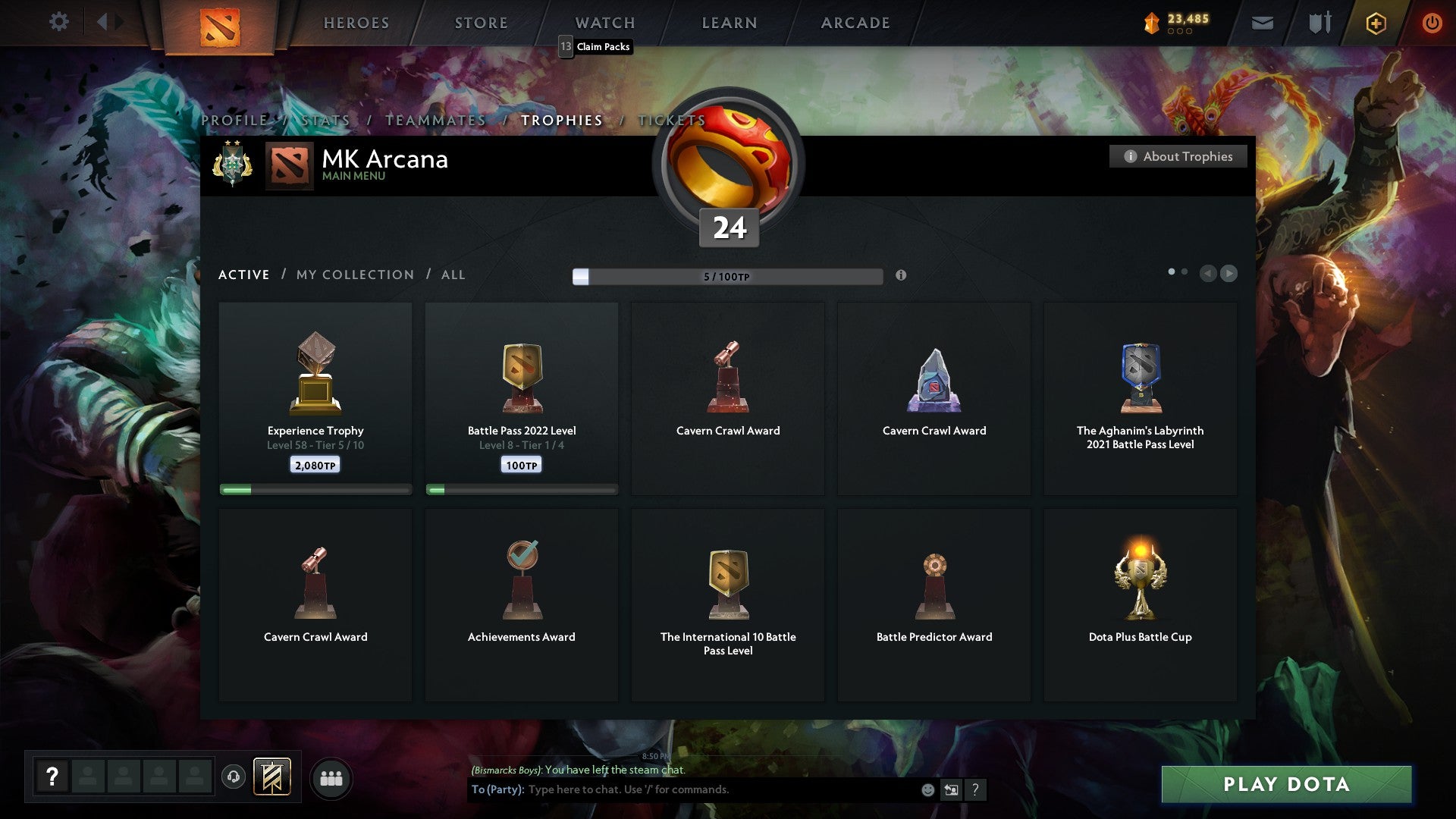 Archon II | MMR: 2490 - Behavior: 10000