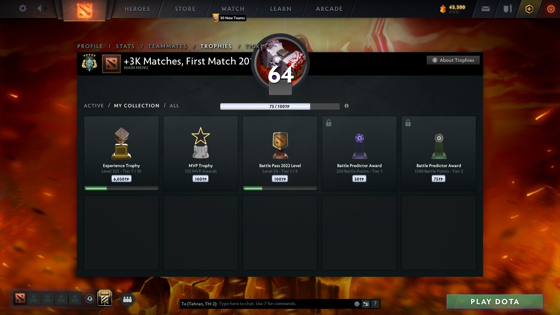 Archonte V | MMR : 3050 - Comportement : 10000